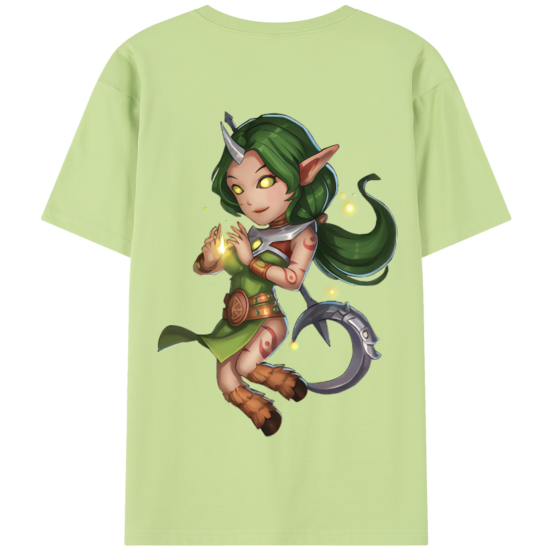 リーグ・オブ・レジェンド League of Legends LOL 綿100％半袖Tシャツ（背面プリント）